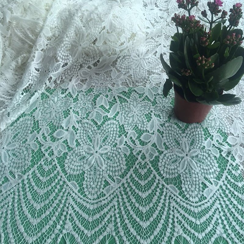 Lace Trim Lace Fabric Eyelash Nylon for Apparel Wholesale Supplier 6